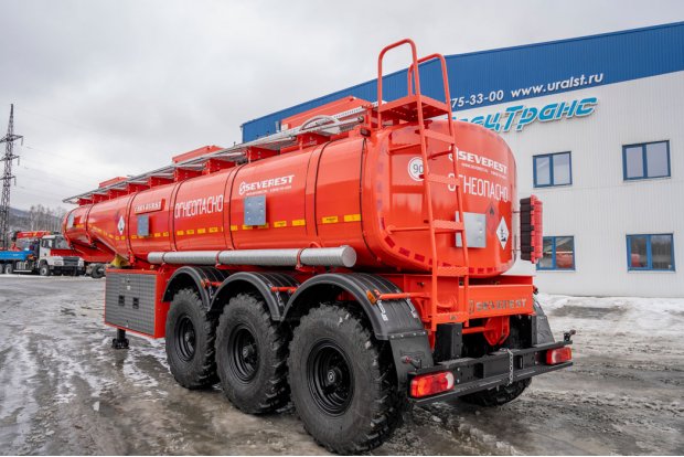 Полуприцеп цистерна ППЦ 26-31-3Н УСТ 9465 рамная, насос, базовая комплектация ССУ 1480 