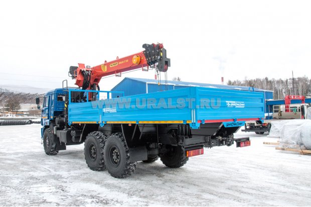 Автомобиль бортовой Камаз 43118-46 с КМУ ИТ-150