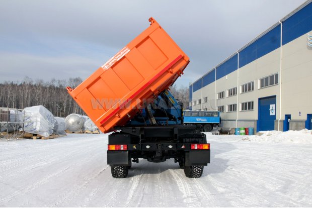 Бортовой Урал 4320-72М с краном-манипулятором ИМ-95