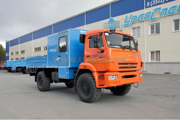 Грузопассажирский автомобиль на шасси Камаз 43502-66