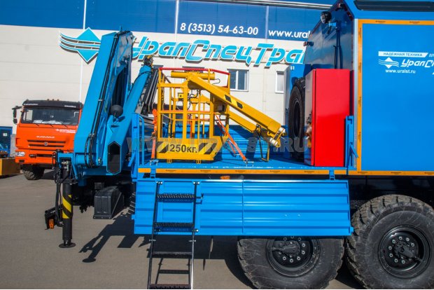 Открытая бортовая площадка