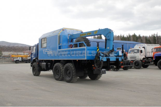 Камаз МРМ 5350-42 с краном-манипулятором ИТ-80