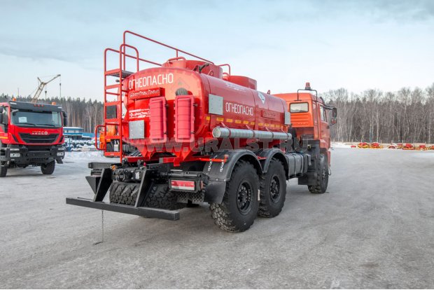 Автотопливозаправщик АТЗ-9-2Б УСТ 5453 Камаз 43118-50 сп.м