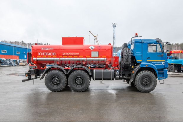 Автотопливозаправщик АТЗ-11Б УСТ 5453 Камаз 43118 -76 (RR) (CUMMINS) сп.м. доработка под ДОПОГ