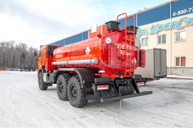 Автотопливозаправщик АТЗ-11Б УСТ 5453 Камаз 43118-50 сп.м. доработка под ДОПОГ УВЭОС