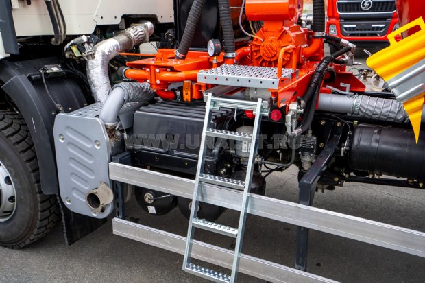 Транспортное положение лестницы