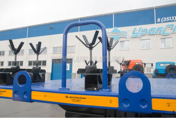 Крепление на грузовой платформы