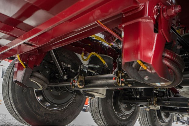 Пневматическая подвеска полуприцепа