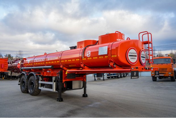 Полуприцеп цистерна для нефти ППЦН 17П-21