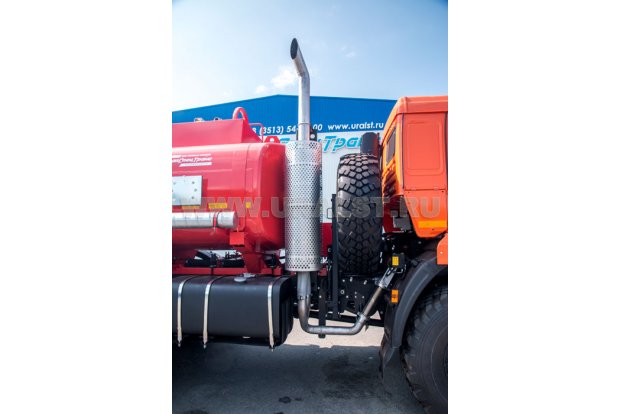 Система вертикального выброса отработанных газов