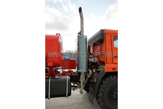 Система вертикального выпуска отработанных газов