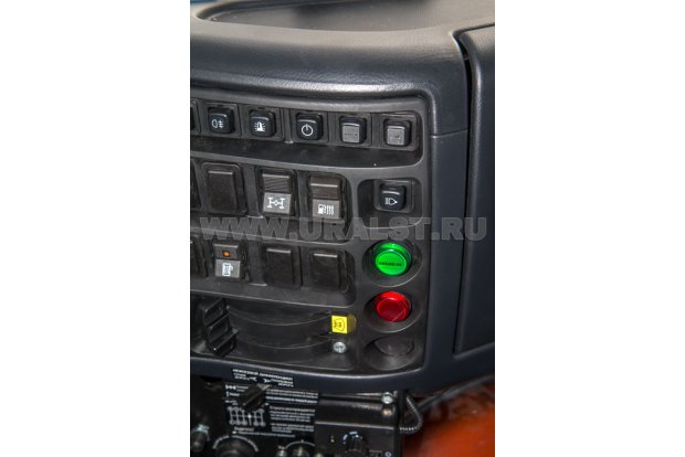 Управление насосной установкой в кабине водителя