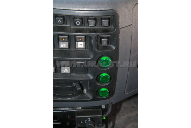 Управление насосной установкой из кабины водителя