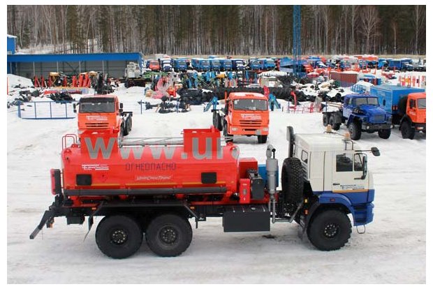 Камаз АТМЗ-11 2 отсека