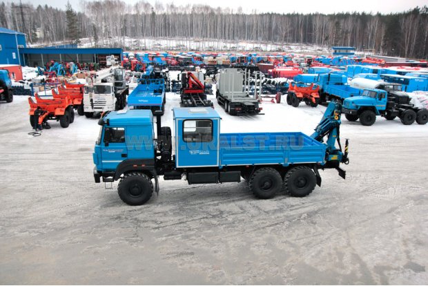 ГПА на шасси Урал 4320-82М с КМУ ИМ-95 УСТ-5453