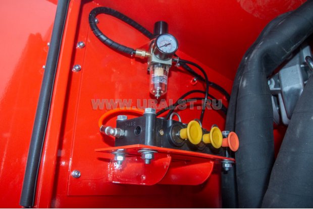 Пневмоуправление донными клапанами