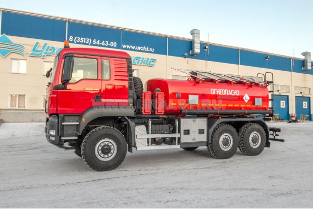 Автотопливозаправщик АТЗ-11-2 УСТ 5453 MAN TGS 33.440 6х6 BB-WW
