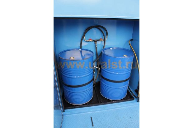 Ниша для размешения двух бочек