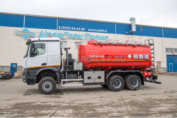 Автотопливозаправщик АТЗ 21-3 Mercedes-Benz Arocs 3348А (6х6)