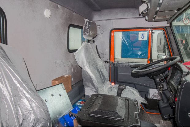 Кабина водителя