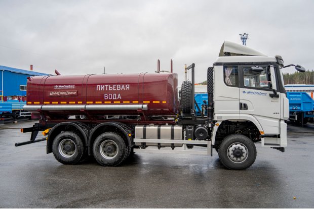 Автоцистерна для питьевой воды АЦПТ-10НО, УСТ 5453, SHACMAN (ШАКМАН) SX42586V385 6х6