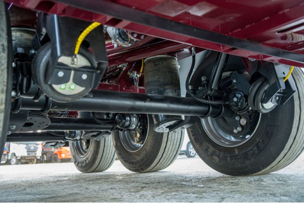 Пневматическая подвеска полуприцепа