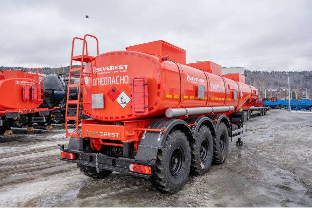 Полуприцеп цистерна ППЦ 26-31-3Н УСТ 9465 рамная, насос, базовая комплектация ССУ 1480 