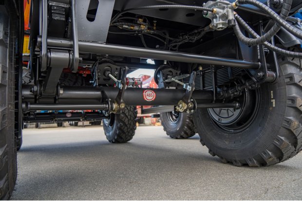 Рессорно-балансирная подвеска полуприцепа