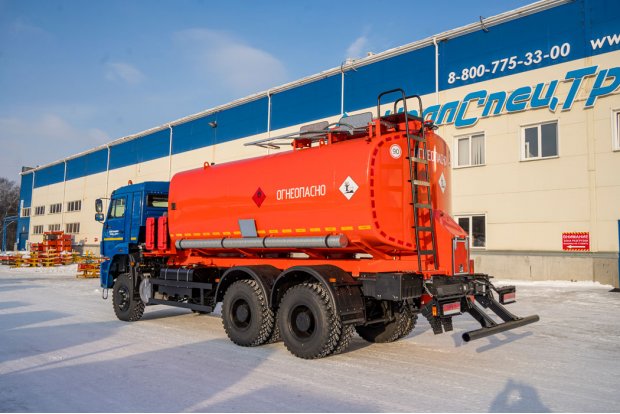 Автоцистерна для нефти АЦН-17Т Камаз 65224-53