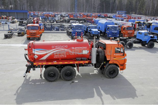 Автоцистерна АКН-11-ОД на Камаз 43118-46 