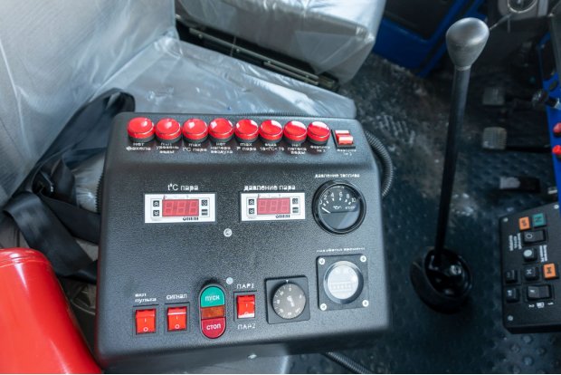Пульт управления паровой установкой