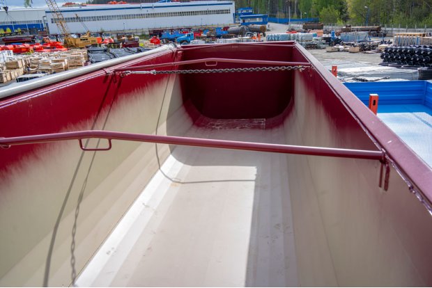 Кузов самосвальной платформы