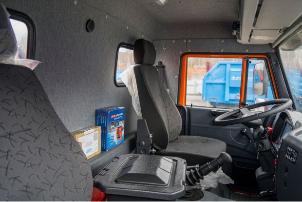 Кабина водителя