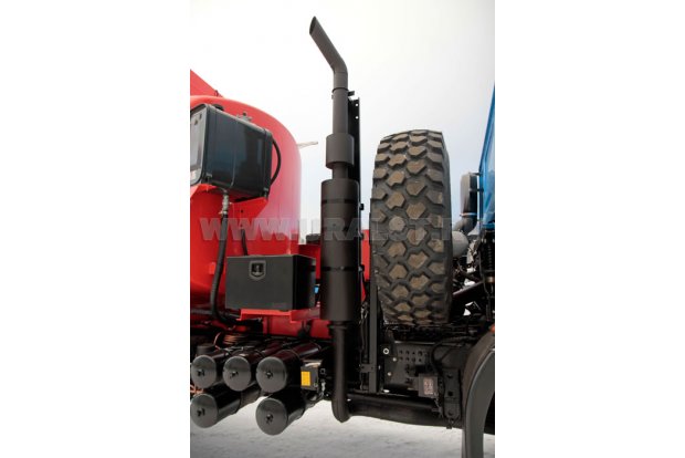 Система вертикального выпуска отработанных газов