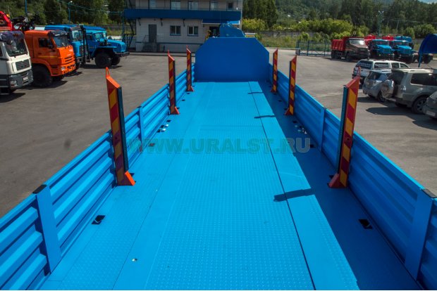 Бортовая платформа полуприцепа ППК 40-31-12КБ