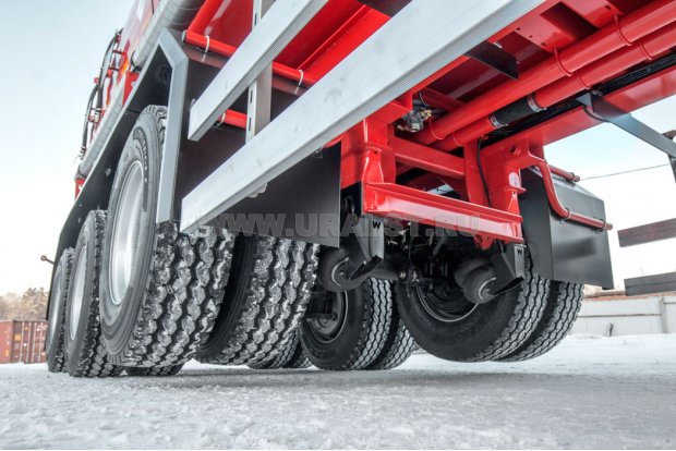 Пневматическая подъемная ось