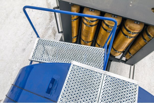 Площадка обслуживания цистерны