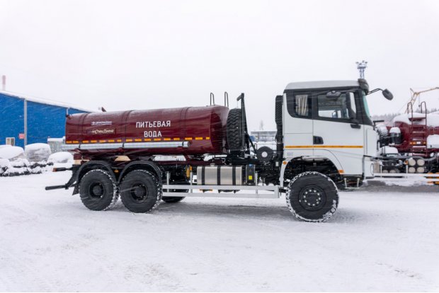  АЦПТ-10НО УСТ 5453 SHACMAN (ШАКМАН) SX32586V385 6х6, 14R20, КБ4575мм.