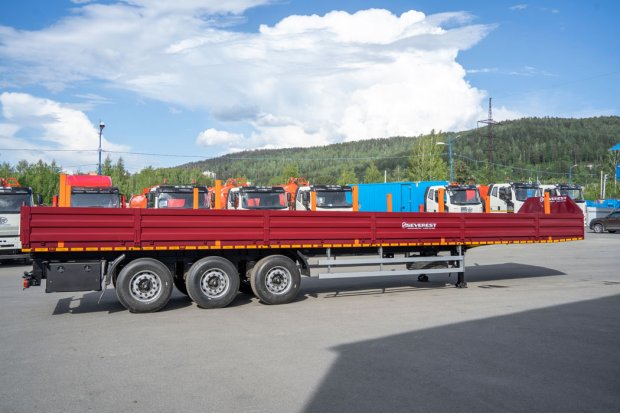 Полуприцеп бортовой ППБ 35Б-32Л-14К SEVEREST ССУ 1200, дисковые тормоза