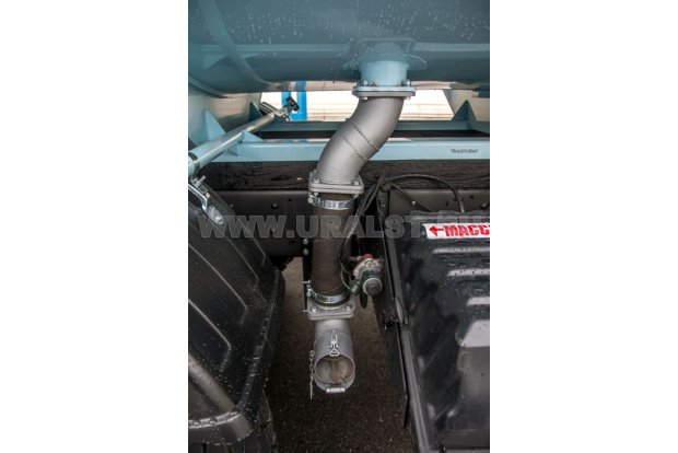 Обогрев емкости выхлопными газами