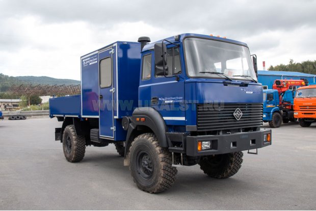 ГПА 6+2 мест открытый кузов Урал 43206-79 УСТ-5453