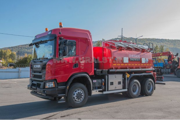 Автотопливозаправщик АТЗ-12-2 SCANIA G440B 6х6 (навесное оборудование)