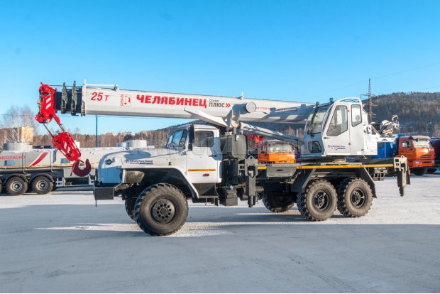 Автокран КС 55732-25-28 "Челябинец" Урал 4320-72Е5