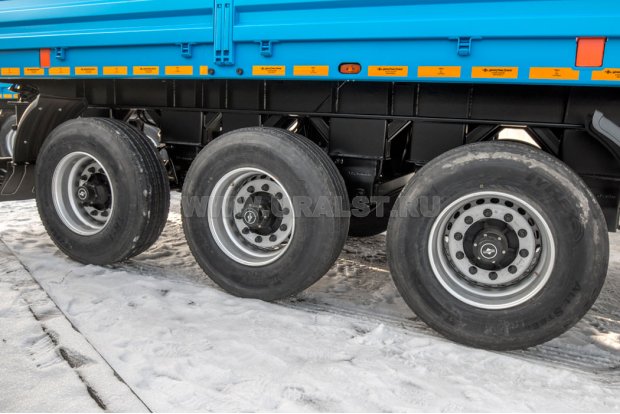 Оси полуприцепа