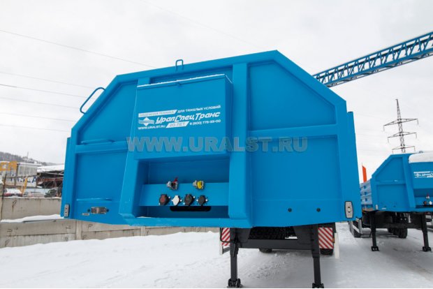 Усиленный передний борт со ступенями