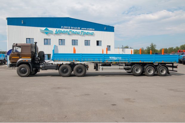 Полуприцеп бортовой контейнеровоз ППК 40-32Л-12КБ УСТ 9465