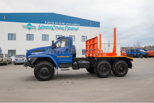 Лесовоз с местом под КМУ УСТ 5453 Урал NEXT 5557-6151-72