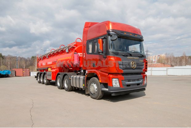 Седельный тягач SHACMAN SX42584V324 + Полуприцеп цистерна ППЦ 29К-32-3