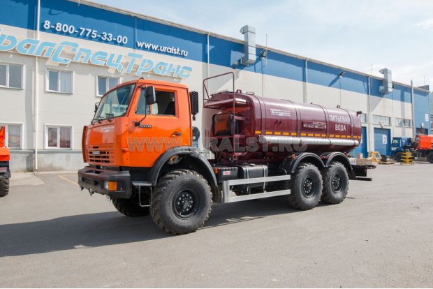 Автоцистерна для питьевой воды АЦПТ 10НО УСТ 5453 Камаз-43118 Евро-2