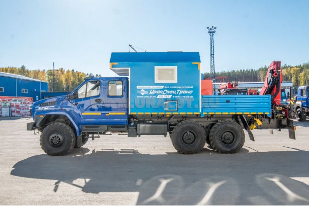 Передвижная мастерская ПАРМ с КМУ ИМ-150N 5453 Урал NEXT 4320-72Е5И06